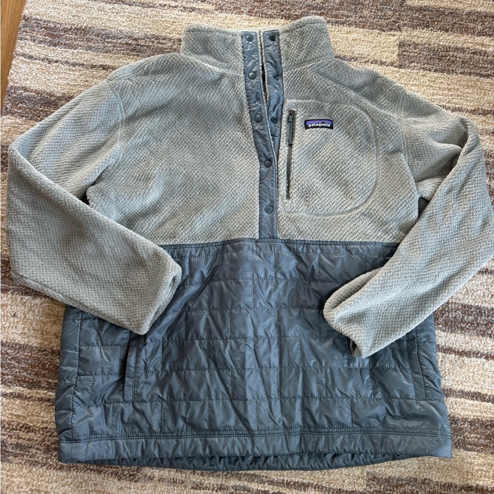 Patagonia Green/Teal Pullover Jacket